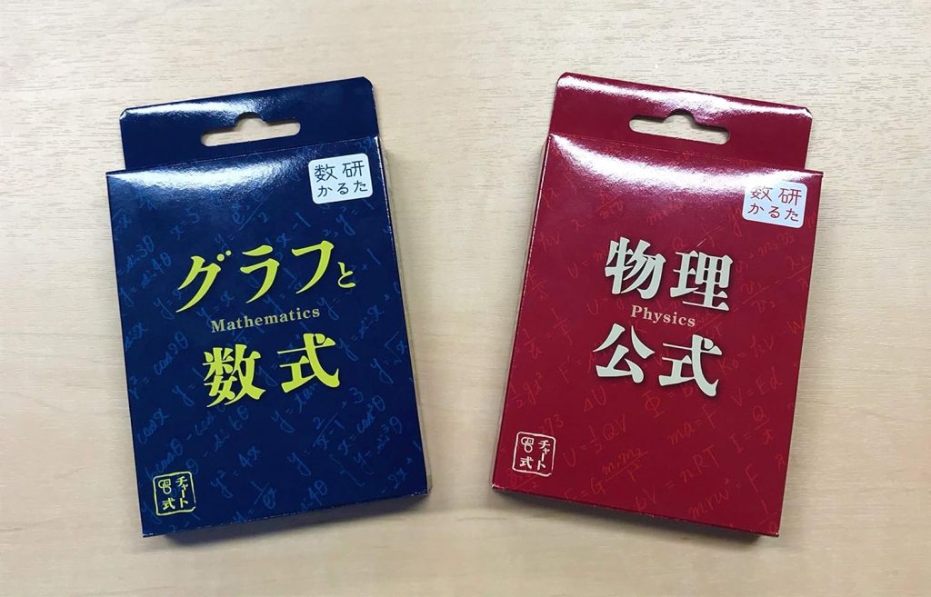 かるた（グラフと数式）